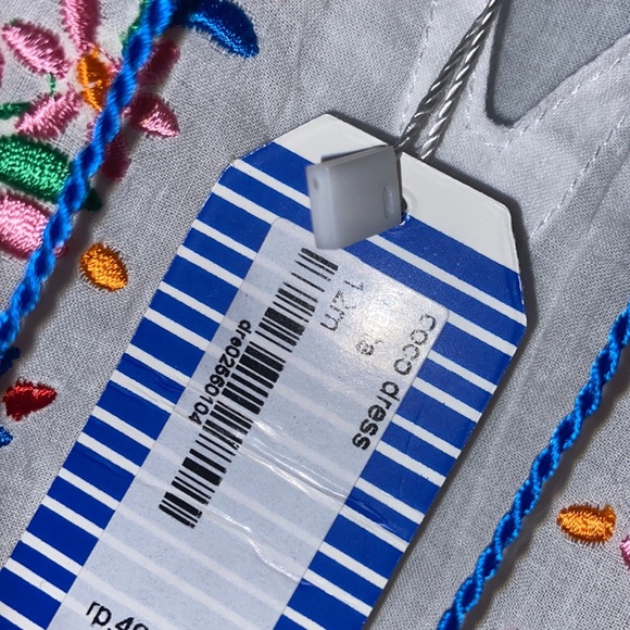 Infant Embroidered Dress NEW 12 Month - Picture 7 of 8